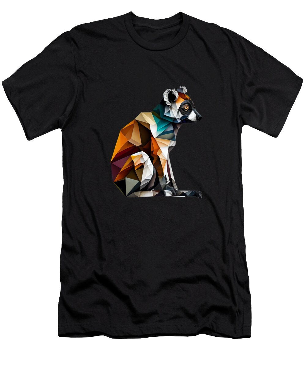 1 Adorable Origami Lemur About Passion Art T-Shirt