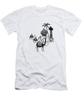 1 Arabic Style Illustration with Camels and Buildings Csa Images T-Shirt
