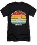 1 Just a Boy Who Loves Lemurs Chomper Designs T-Shirt