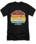 1 Just a Girl Who Loves Lemurs Chomper Designs T-Shirt
