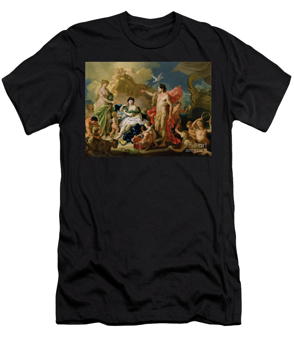 2 Bacchus and Ariadne Francesco Solimena T-Shirt