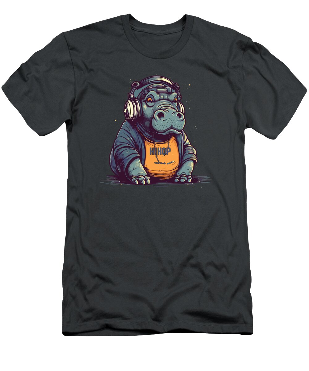 2 Hip Hop Hippo Amir Faysal T-Shirt
