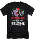2 I Want a Hippopotamus for Christmas Xmas Hippo Alessandra Roth T-Shirt