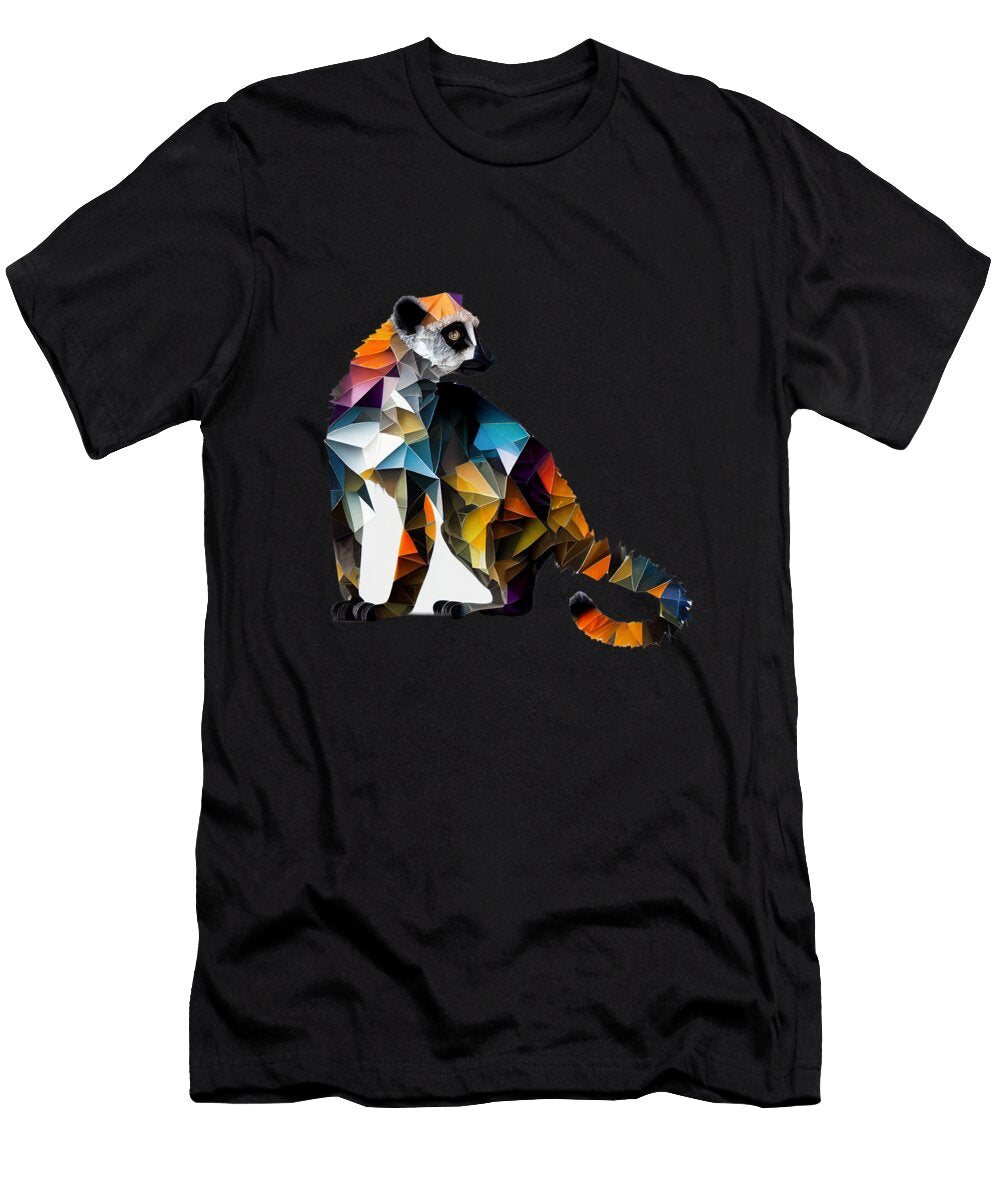 3 Adorable Origami Lemur About Passion Art T-Shirt