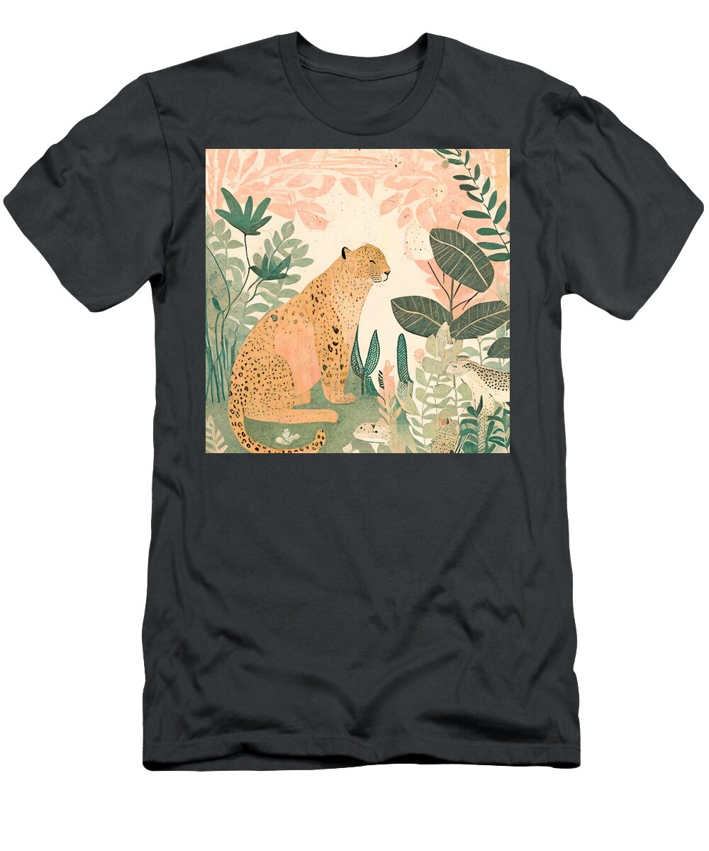 3 Jungle Whimsy Christa Rudder T-Shirt