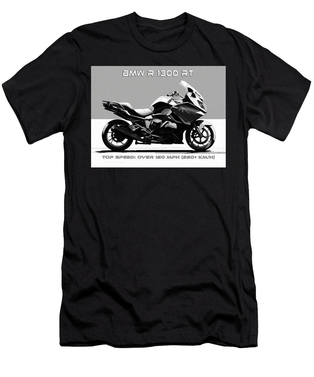 A BMW R 1300 Rt Motorcycle Kevin Walker and Pixel Reverie T-Shirt
