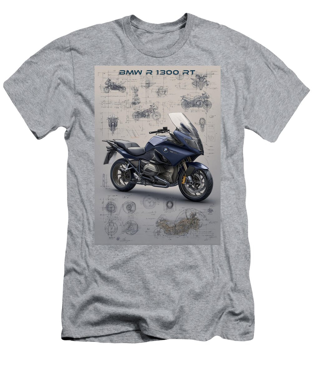 BMW R 1300 Rt Motorcycle Design Kevin Walker and Pixel Reverie T-Shirt