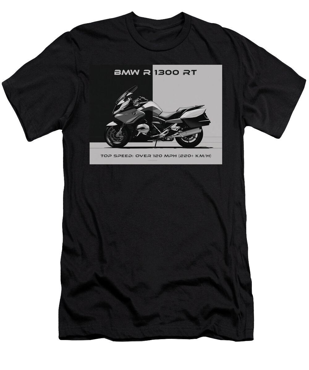 BMW R 1300 Rt Motorcycle Kevin Walker and Pixel Reverie T-Shirt