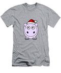 Christmas Hippo Art for Kids Anastasiya Malakhova T-Shirt