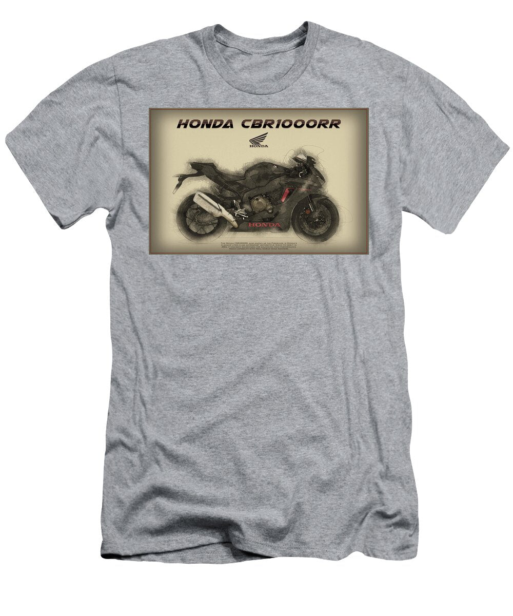 Honda Cbr1000rr Poster Kevin Walker and Pixel Reverie T-Shirt