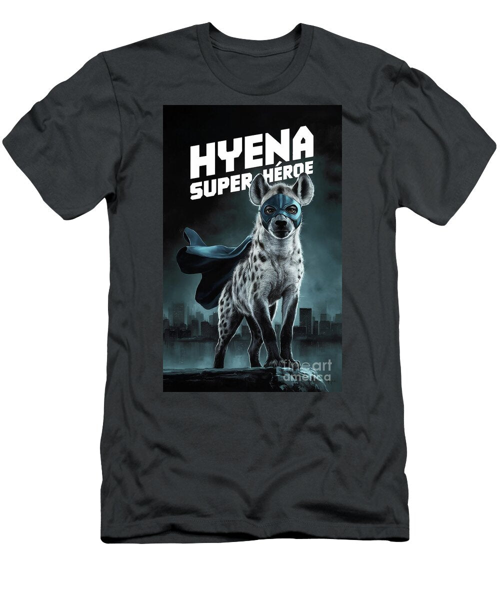 Hyena Superhero Rhys Jacobson T-Shirt
