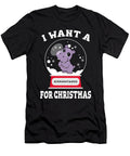 I Want a Hippopotamus for Christmas Xmas Hippo Alessandra Roth T-Shirt