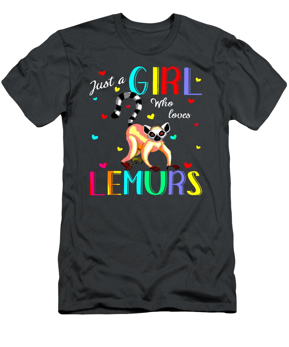 Just a Girl Who Loves Lemurs Lemur Gift Meadow Eloisa T-Shirt