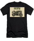 Kawasaki Ninja H2 Illustration Kevin Walker and Pixel Reverie T-Shirt