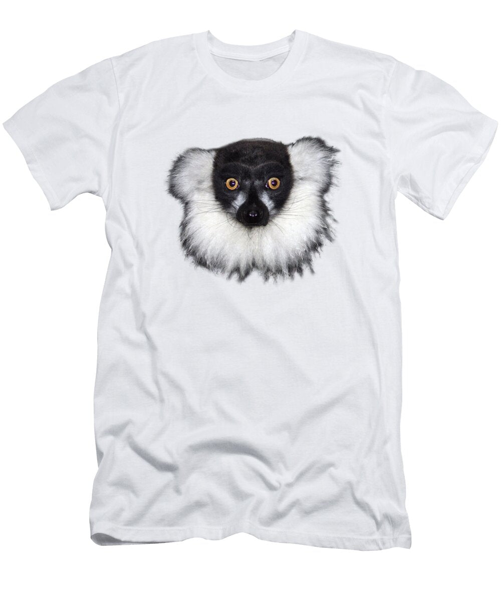 Mr Lemur on Background Terri Waters T-Shirt