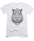 Ornate Hippopotamus Head Svetozar Sekulic T-Shirt
