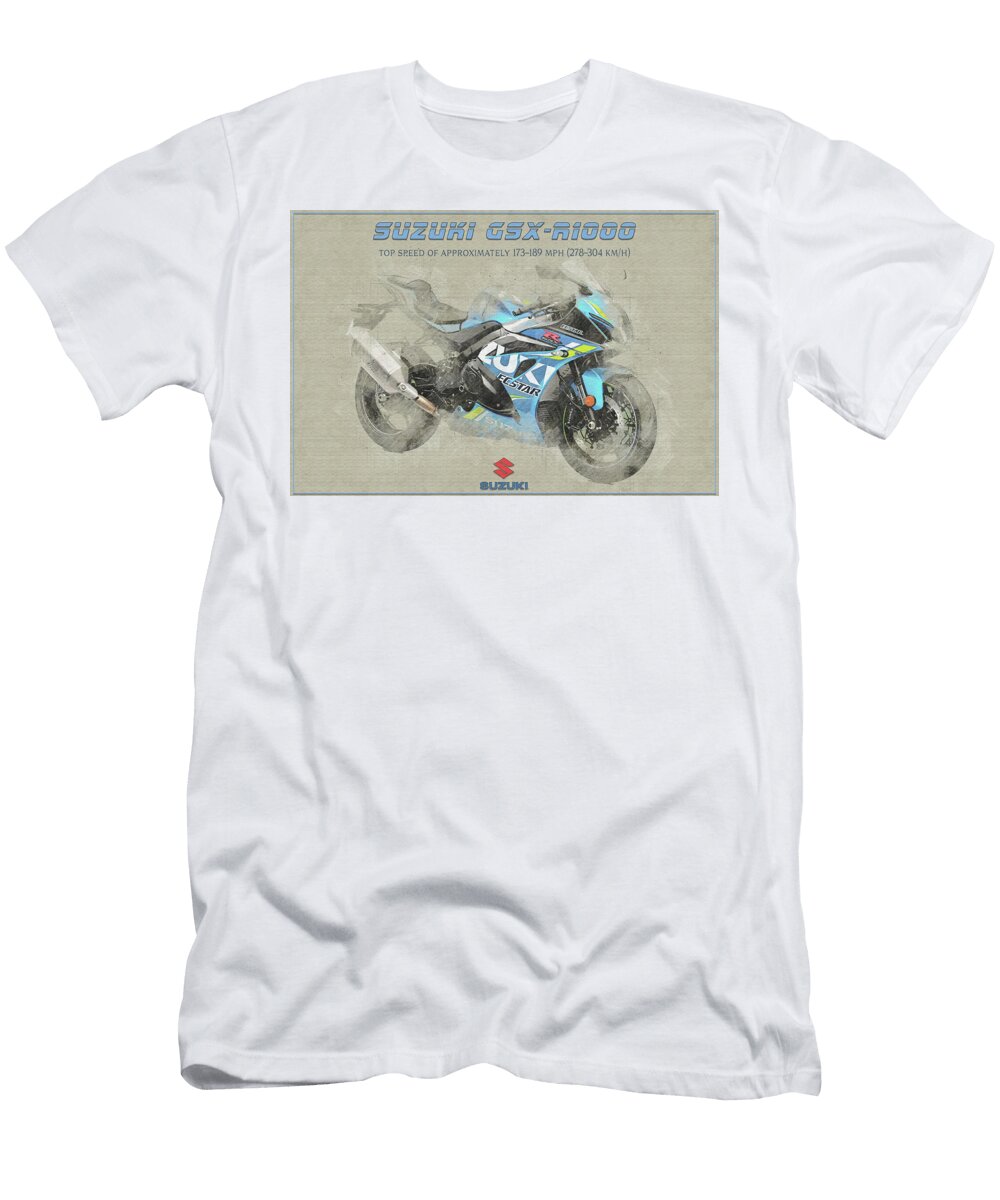 Suzuki Gsx R1000 Showcase Kevin Walker and Pixel Reverie T-Shirt