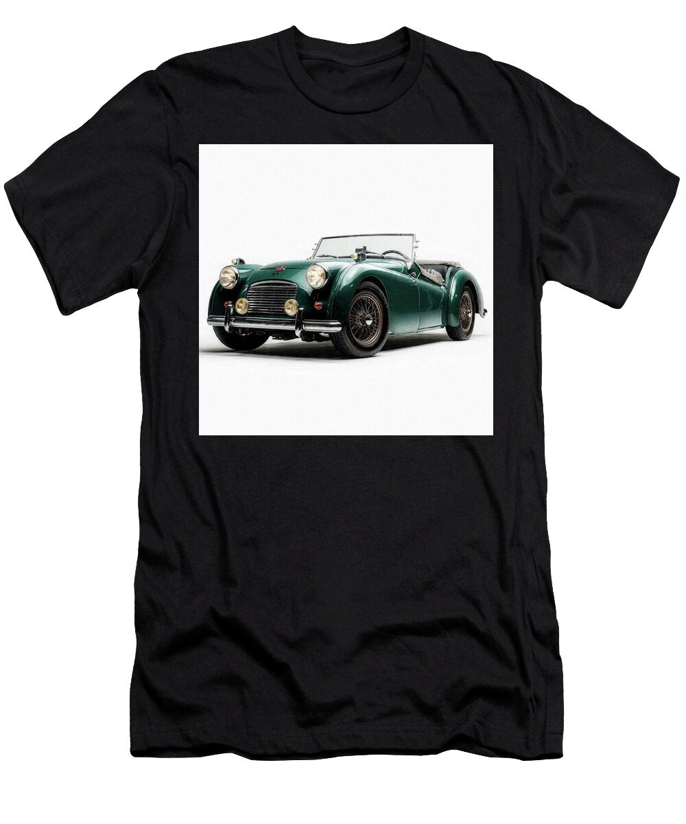 Vintage British Trimuph Tr3 Esoterica Art Agency T-Shirt